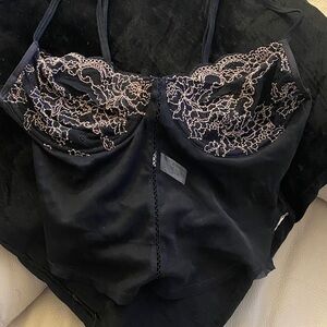 Elegant Black Lace Women's Camisole